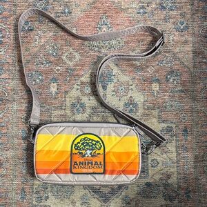 Disney Animal Kingdom Striped Crossbody Bag